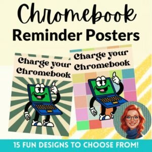 Charge Your Chromebook Visual Aids: 15 Retro Signs to End the Dead Battery Drama