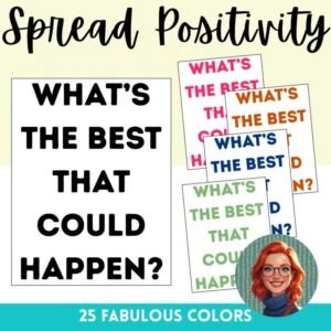 BTS - What's the Best that Could Happen Growth Mindset Positivity Poster Signs