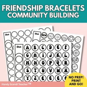 Friendship Bracelets Era Activity Community Builder Craft
