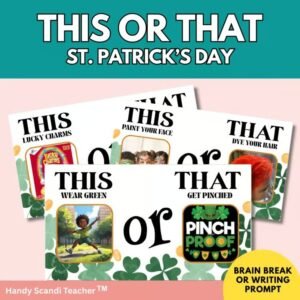 St. Patrick’s Day This or That Game | Brain Breaks & Morning Meeting Fun