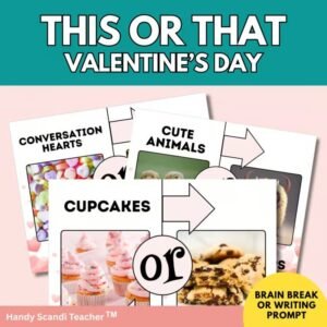 This or That: Valentine's Day Movement Game - Brain Break